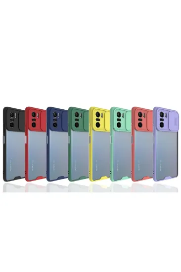 Newface Xiaomi Poco F3 Kılıf Platin Kamera Koruma Silikon - Açık Yeşil resmi