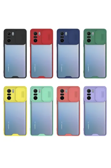 Newface Xiaomi Poco F3 Kılıf Platin Kamera Koruma Silikon - Yeşil resmi