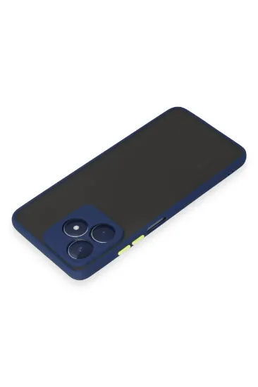 Newface Realme C53 Kılıf Montreal Silikon Kapak - Lacivert resmi
