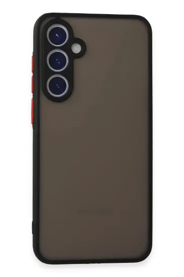 Newface Samsung Galaxy S23 FE Kılıf Montreal Silikon Kapak - Siyah resmi