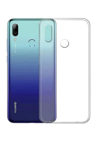 Newface Huawei P Smart 2019 Kılıf Lüx Şeffaf Silikon resmi