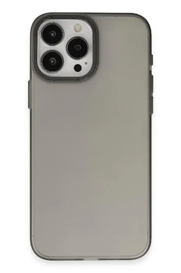 Newface iPhone 15 Pro Kılıf Modos Metal Kapak - Siyah resmi