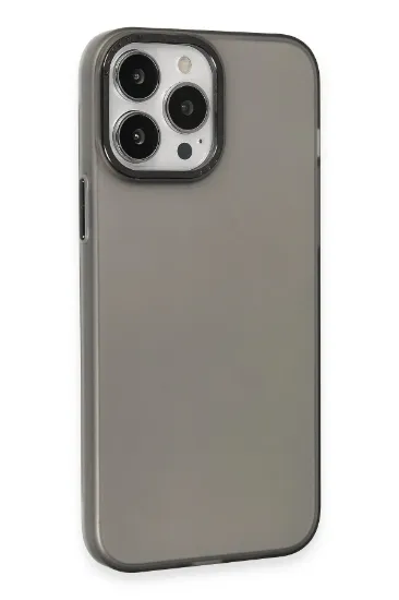 Newface iPhone 15 Pro Kılıf Modos Metal Kapak - Siyah resmi