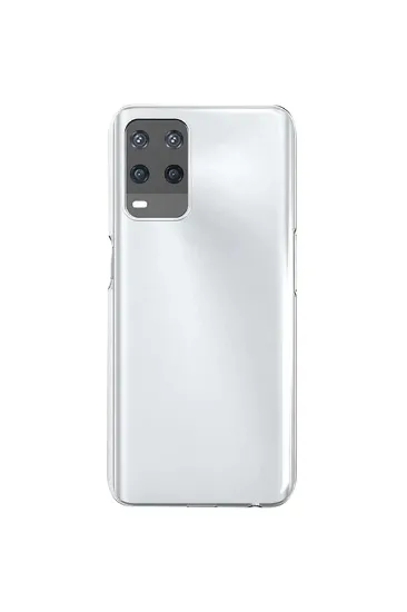 Newface Oppo A54 4G Kılıf Deluxe 2mm Şeffaf Silikon - Şeffaf resmi