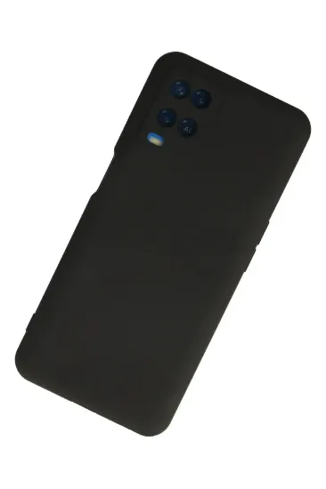 Newface Oppo A54 4G Kılıf Nano içi Kadife Silikon - Siyah resmi