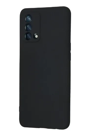 Newface Oppo A74 4G Kılıf Nano içi Kadife Silikon - Lacivert resmi