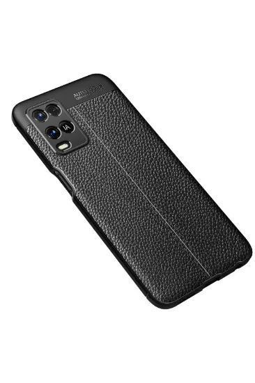 Newface Oppo A54 4G Kılıf Auto Focus Kapak - Siyah resmi