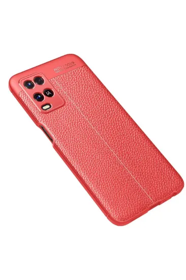 Newface Oppo A54 4G Kılıf Auto Focus Kapak - Kırmızı resmi