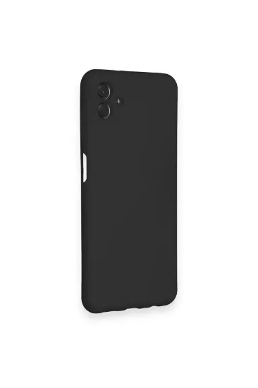 Newface Samsung Galaxy A04 Kılıf Nano içi Kadife Silikon - Siyah resmi