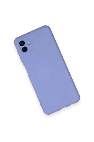 Newface Samsung Galaxy A04 Kılıf Nano içi Kadife Silikon - Lila resmi