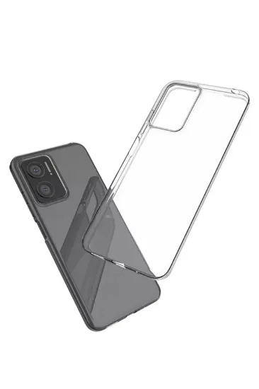 Newface Vivo Y16 Kılıf Lüx Şeffaf Silikon resmi