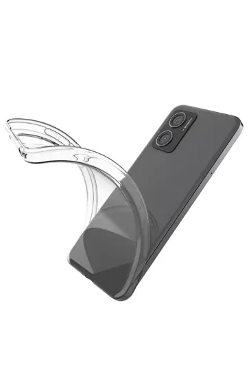 Newface Vivo Y16 Kılıf Lüx Şeffaf Silikon resmi