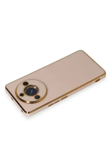 Newface Realme 11 Pro Kılıf Volet Silikon - Pembe resmi