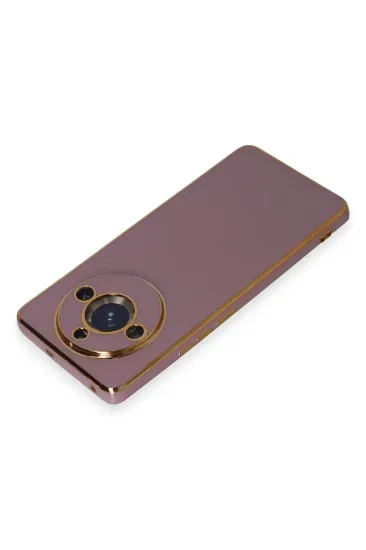 Newface Realme 11 Pro Kılıf Volet Silikon - Mor resmi