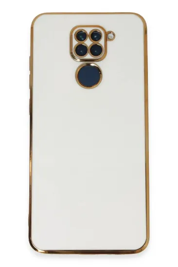Newface Xiaomi Redmi Note 9 Kılıf Volet Silikon - Beyaz resmi