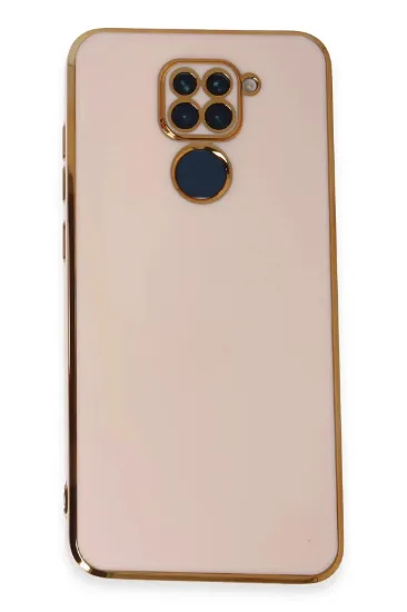 Newface Xiaomi Redmi Note 9 Kılıf Volet Silikon - Pembe resmi