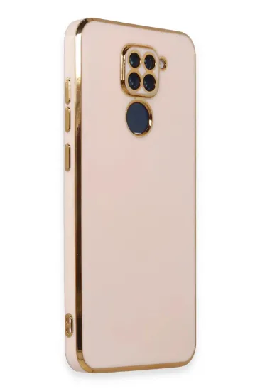 Newface Xiaomi Redmi Note 9 Kılıf Volet Silikon - Pembe resmi