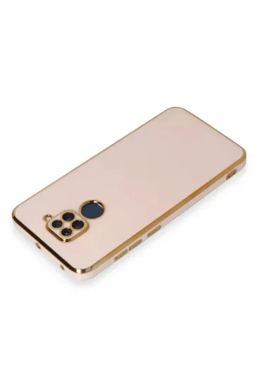 Newface Xiaomi Redmi Note 9 Kılıf Volet Silikon - Pembe resmi