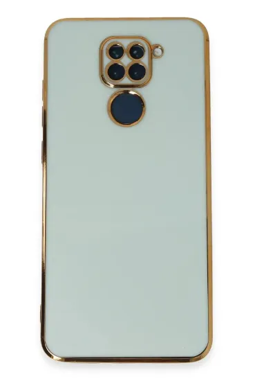 Newface Xiaomi Redmi Note 9 Kılıf Volet Silikon - Açık Yeşil resmi