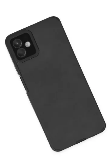 Newface Samsung Galaxy A04 Kılıf Loop Deri Silikon - Siyah resmi