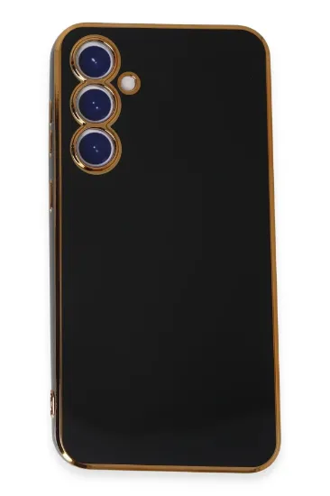 Newface Samsung Galaxy S23 FE Kılıf Volet Silikon - Siyah resmi
