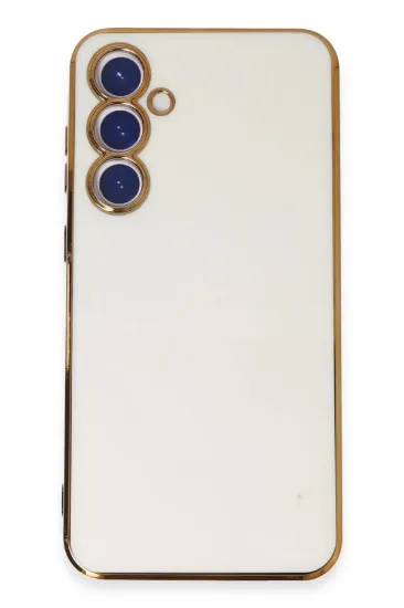 Newface Samsung Galaxy S23 FE Kılıf Volet Silikon - Beyaz resmi