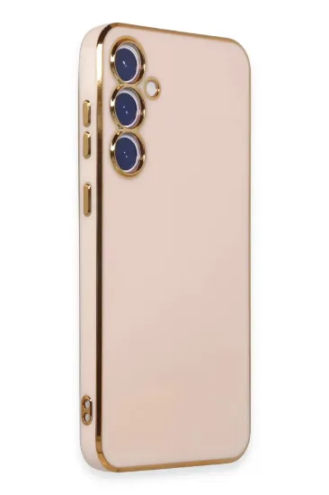 Newface Samsung Galaxy S23 FE Kılıf Volet Silikon - Pembe resmi