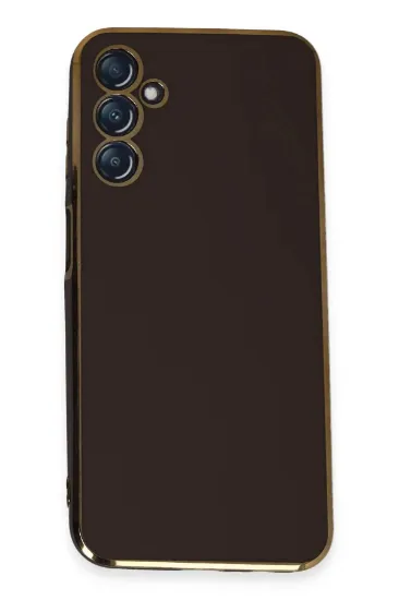 Newface Samsung Galaxy M14 5G Kılıf Volet Silikon - Siyah resmi