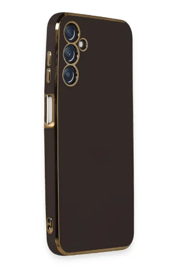 Newface Samsung Galaxy M14 5G Kılıf Volet Silikon - Siyah resmi