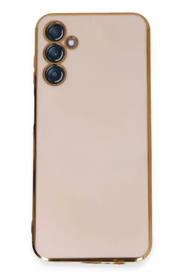 Newface Samsung Galaxy M14 5G Kılıf Volet Silikon - Pembe resmi