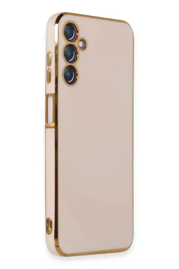Newface Samsung Galaxy M14 5G Kılıf Volet Silikon - Pembe resmi