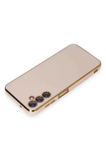 Newface Samsung Galaxy M14 5G Kılıf Volet Silikon - Pembe resmi