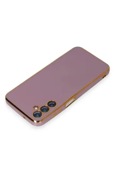 Newface Samsung Galaxy M14 5G Kılıf Volet Silikon - Mor resmi