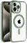Newface iPhone 14 Pro Max Kılıf Kronos Magsafe Kapak - Koyu Yeşil resmi