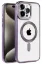 Newface iPhone 14 Pro Max Kılıf Kronos Magsafe Kapak - Derin Mor resmi