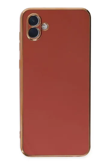 Newface Samsung Galaxy A04 Kılıf Volet Silikon - Kırmızı resmi