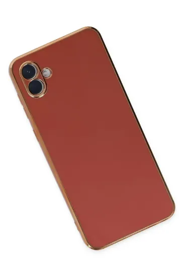 Newface Samsung Galaxy A04 Kılıf Volet Silikon - Kırmızı resmi