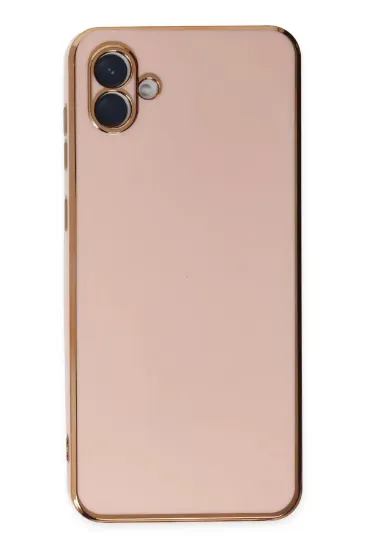 Newface Samsung Galaxy A04 Kılıf Volet Silikon - Pembe resmi