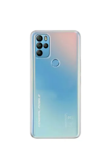 Newface General Mobile GM 21 Pro Kılıf Lüx Şeffaf Silikon resmi
