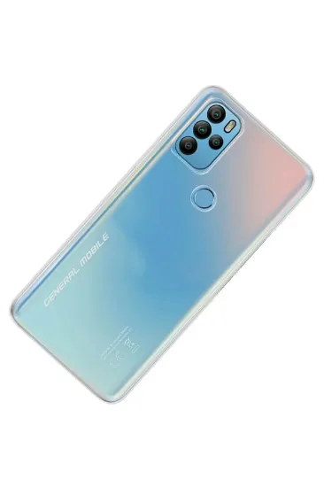Newface General Mobile GM 21 Pro Kılıf Lüx Şeffaf Silikon resmi