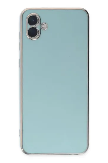 Newface Samsung Galaxy A04 Kılıf Volet Silikon - Açık Yeşil resmi