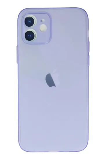 Newface iPhone 12 Kılıf Puma Silikon - Mor resmi