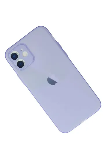 Newface iPhone 12 Kılıf Puma Silikon - Mor resmi