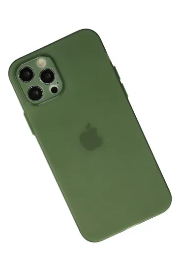 Newface iPhone 12 Pro Max Kılıf Puma Silikon - Yeşil resmi