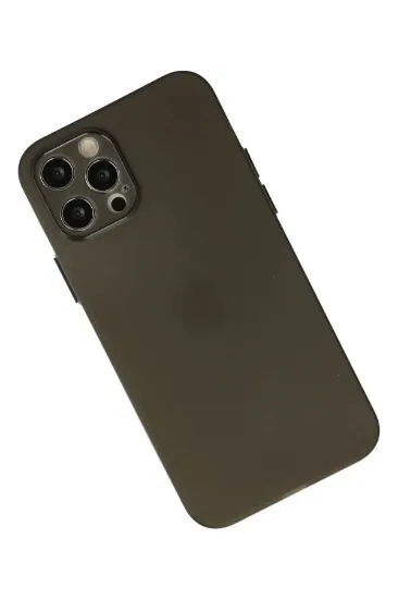 Newface iPhone 12 Pro Max Kılıf Puma Silikon - Gri resmi