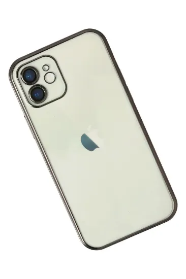Newface iPhone 11 Kılıf Razer Lensli Silikon - Siyah resmi