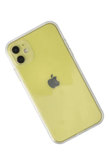Newface iPhone 11 Kılıf Razer Lensli Silikon - Şeffaf resmi