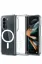 Newface Samsung Galaxy Z Fold 5 Kılıf Magneticsafe Şeffaf Silikon - Şeffaf resmi