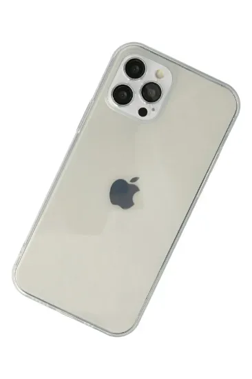 Newface iPhone 12 Pro Kılıf Razer Lensli Silikon - Şeffaf resmi