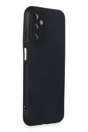 Newface Samsung Galaxy M14 5G Kılıf Loop Deri Silikon - Lacivert resmi